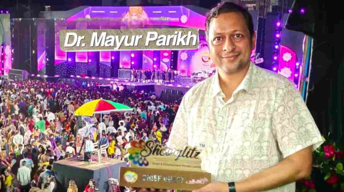 Behind the Headlines: Dr. Mayur Parikh’s recognition for the Campaign during Navratri!